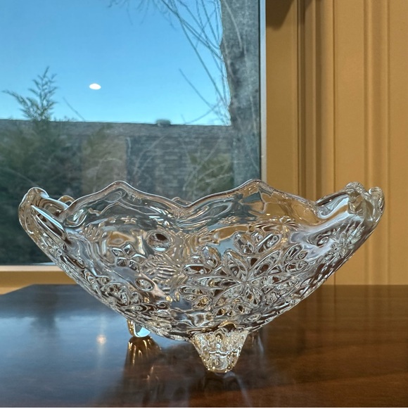 Mikasa Crystal Candy Dish